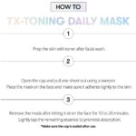 VT Cosmetics TX-Toning Daily Mask, 30buc - 7