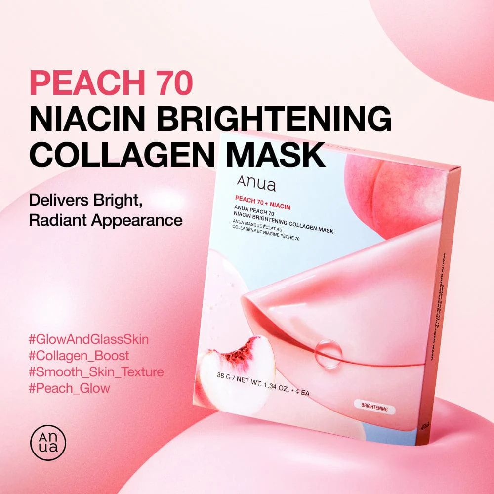 Anua Peach 70 Niacin Brightening Collagen Mask (1)