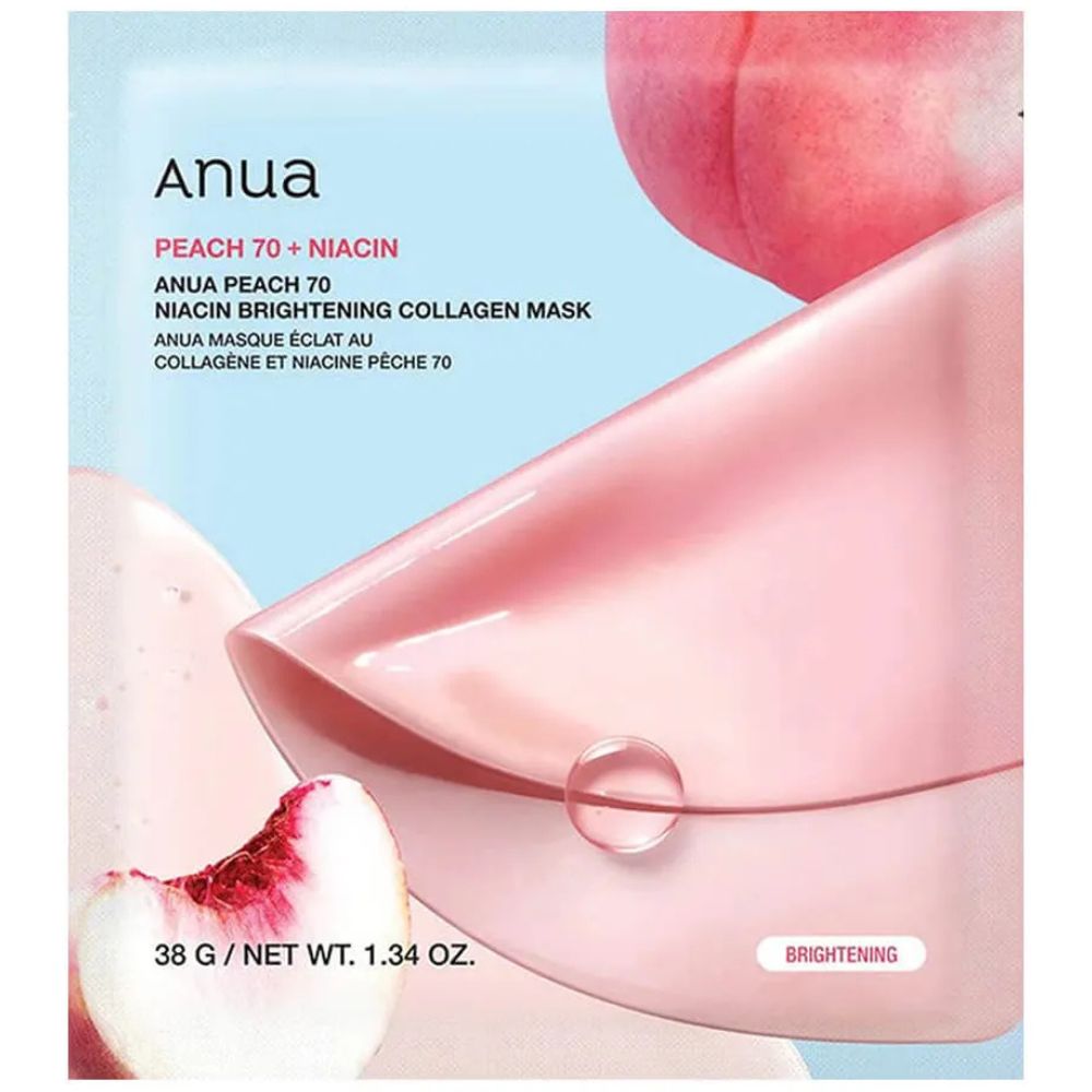 Anua Peach 70 Niacin Brightening Collagen Mask