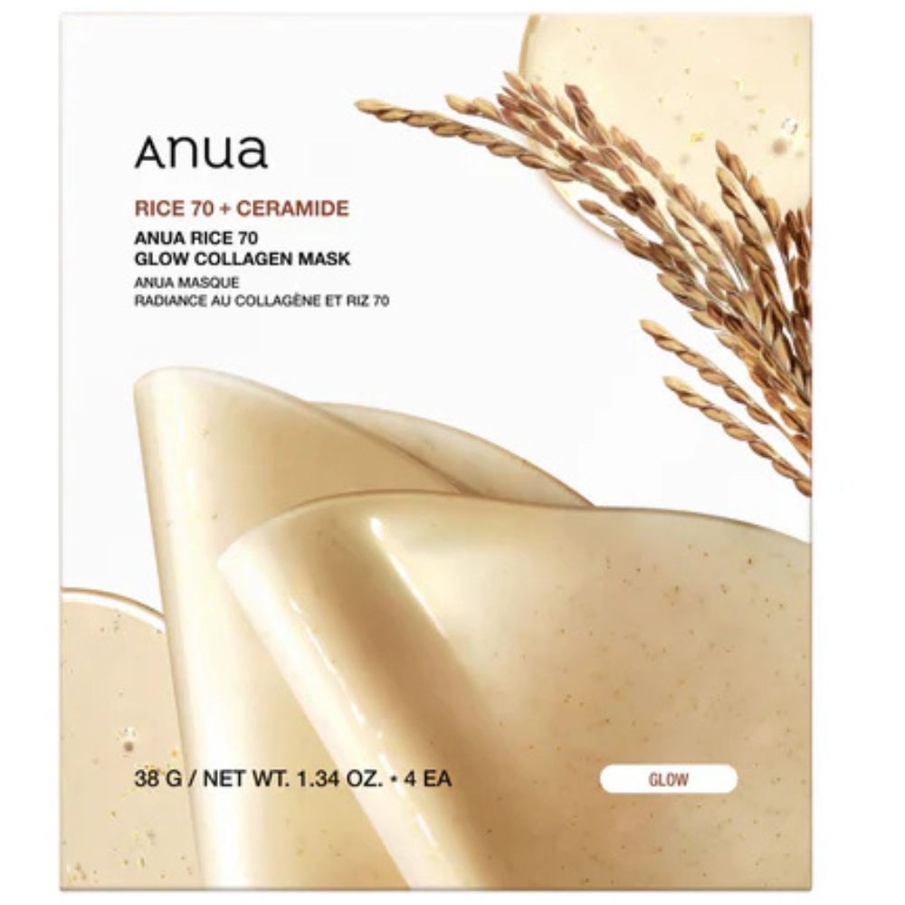 Anua Rice 70 Glow Collagen Mask (1)