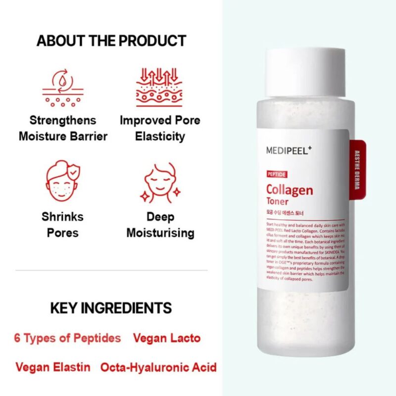 Medi-Peel Red Lacto Collagen Soothing Essence Toner (2)