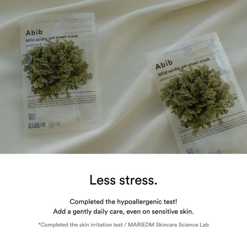 Abib Mild Acidic pH Sheet Mask Jericho Rose Fit (5)