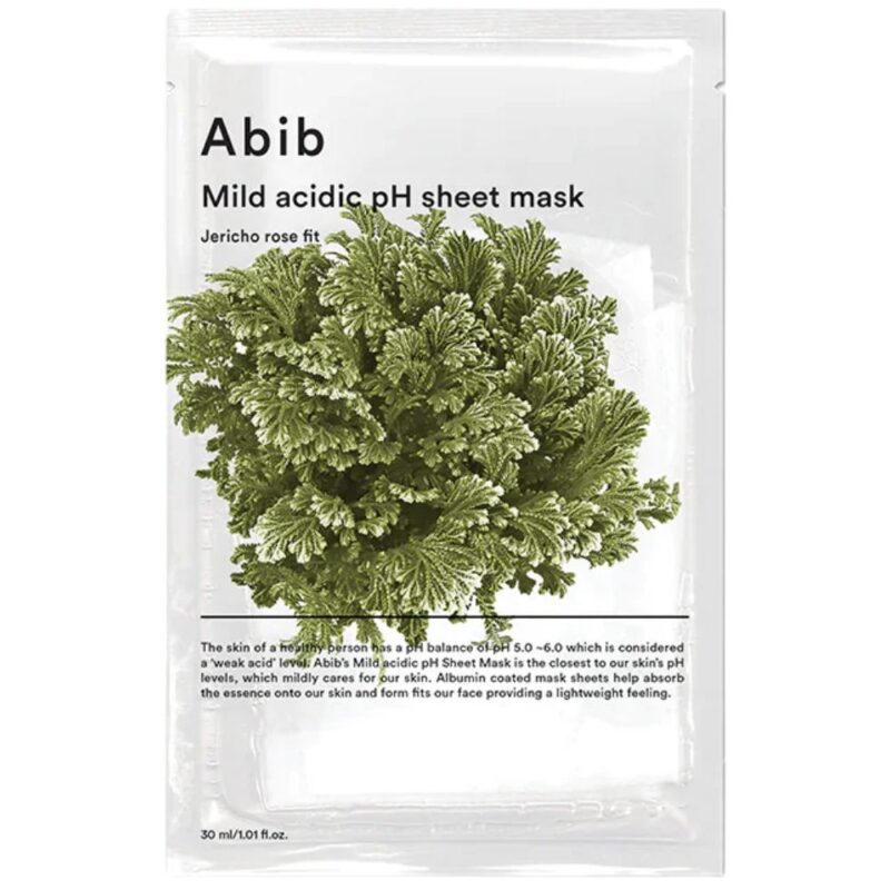 Abib Mild Acidic pH Sheet Mask Jericho Rose Fit