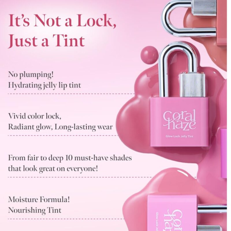 Coralhaze Glow Lock Jelly Tint (1)
