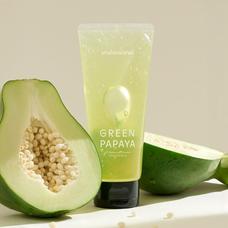 Shaishaishai Green Papaya pH Balanced Cleanser (1)