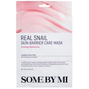 Somebymi Real Snail Skin Barrier Care Mask