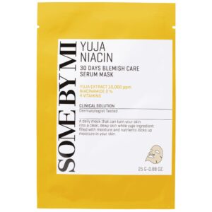 Somebymi Yuja Niacin Blemish Serum Mask