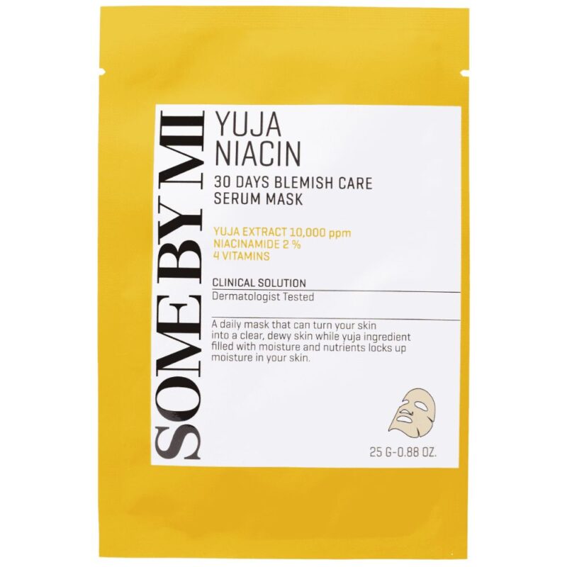 Somebymi Yuja Niacin Blemish Serum Mask