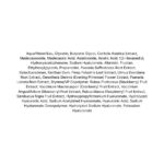 Eqqualberry Swimming Pool Toner Pads lista ingrediente