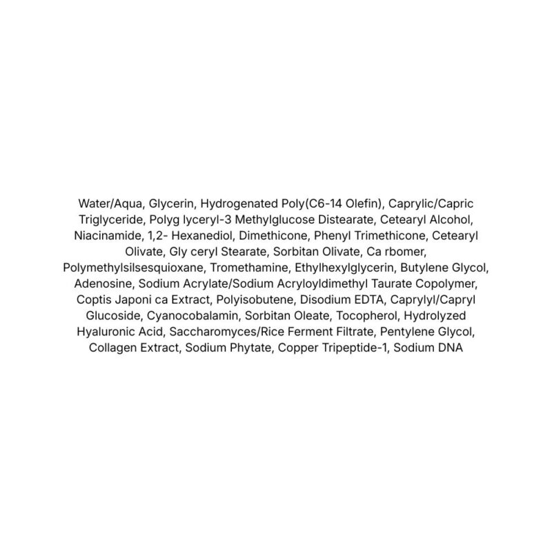 Mixsoon PDRN Collagen Eye Serum lista ingrediente