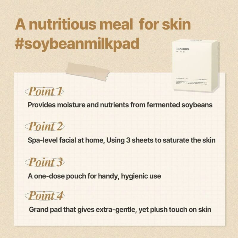 Mixsoon Soybean Milk Pad Set (6)