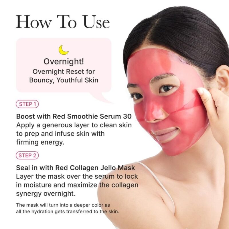 Arencia Red Collagen Jello Mask