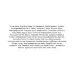 Dr. Althea 345 Relief Cream Mist lista ingrediente