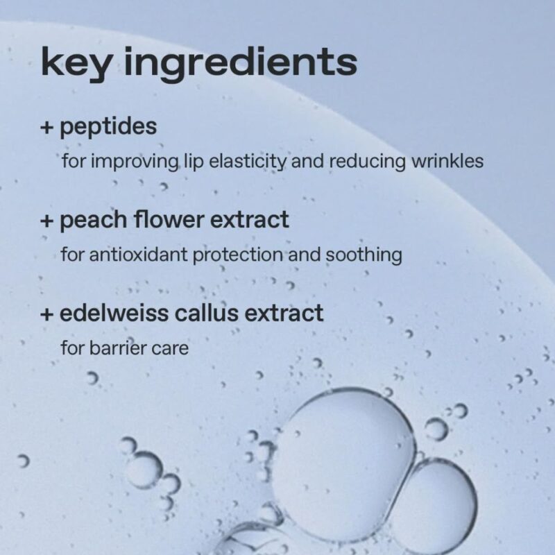 Glow Peach Peptide Repair Lip Balm