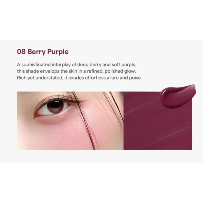 House of Hur Moist Ampoule Blusher #08 Berry Purple (1)