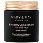 Mary and May Blackberry Complex Glow Wash Off Pack, 125g