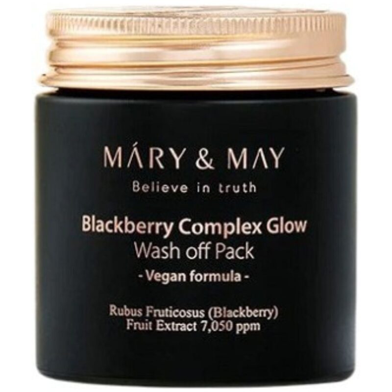 Mary and May Blackberry Complex Glow Wash Off Pack, 125g