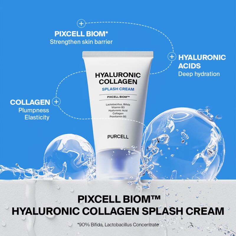 PURCELL Pixcell Biom Hyaluronic Collagen Splash Cream (1)