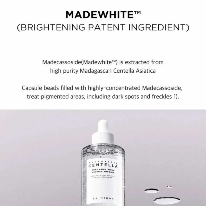 Skin1004 Madagascar Centella Tone Brightening Capsule Ampoule, 50ml - 3