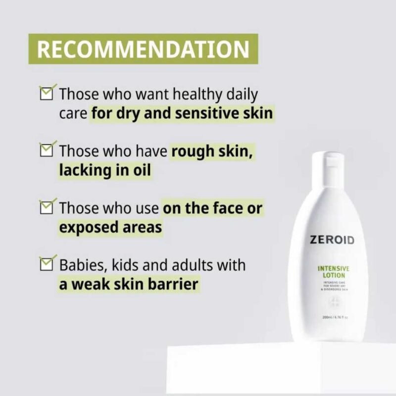 Zeroid Intensive Lotion, 200ml - 4