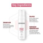 Zeroid Pimprove Foaming Cleanser, 200ml - 5