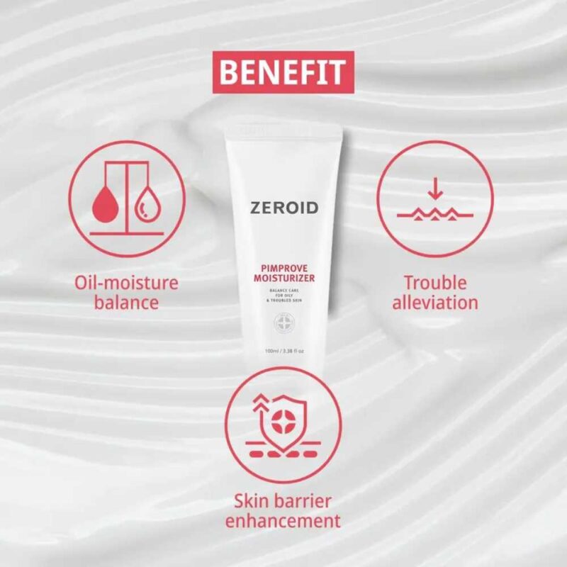 Zeroid Pimprove Moisturizer, 100ml - 3