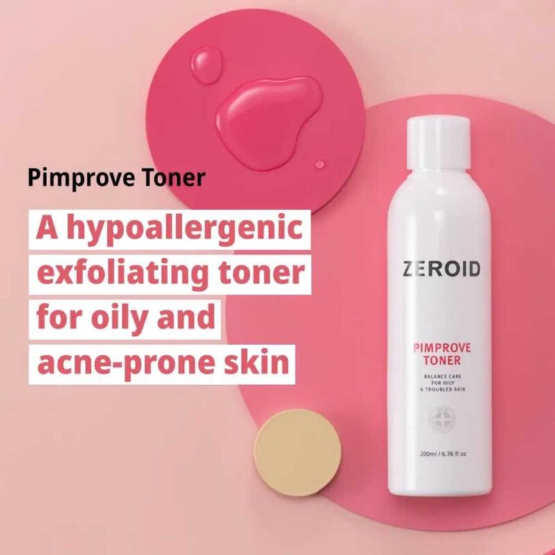 Zeroid Pimprove Toner, 200ml - 2