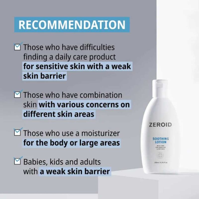 Zeroid Soothing Lotion, 200ml - 4
