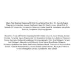 HaruHaru Wonder Best Glow Trial Kit lista ingrediente (1)