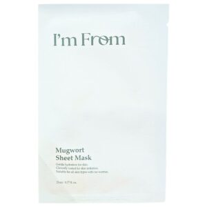 I'm from Mugwort Sheet Mask (3)