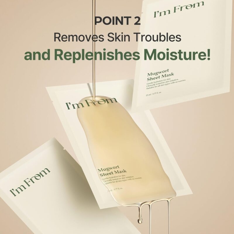 I’m from Mugwort Sheet Mask (4)
