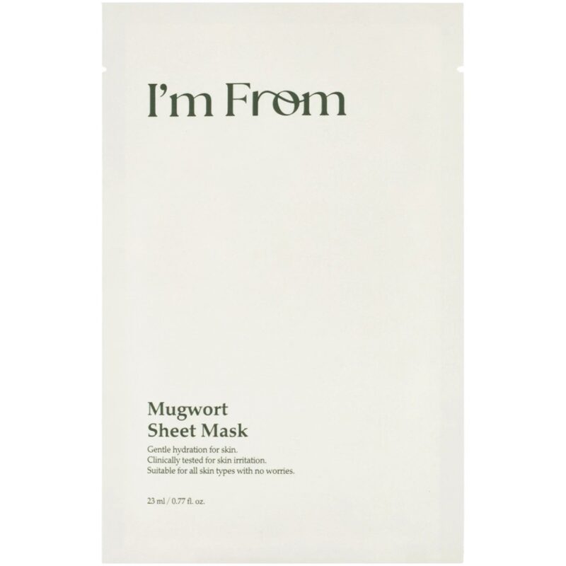 I’m from Mugwort Sheet Mask I’m from Mugwort Sheet Mask