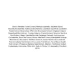 Ongredients Revitalizing Toner Pads lista ingrediente