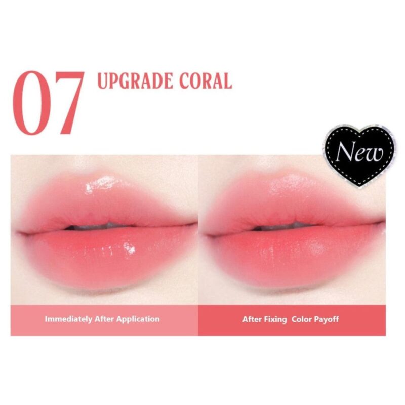 Peripera Ink Jellable Tint Princess Hours Collaboration 07 Upgrade Coral