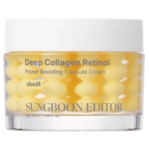 Sungboon Editor Deep Collagen Retinol Power Boosting Capsule Cream