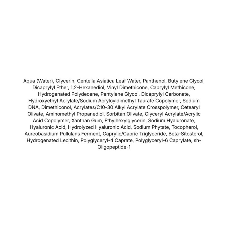 Dr.Althea PDRN Reju 5000 Cream lista ingrediente