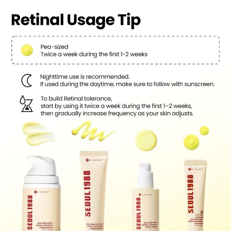 KSECRET Seoul 1988 Advanced Shot Retinal Liposome 12% + Black Rice (1)