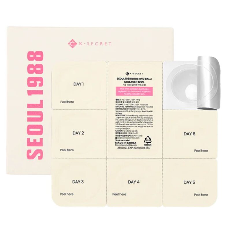KSECRET Seoul 1988 Boosting Ball Collagen 100%