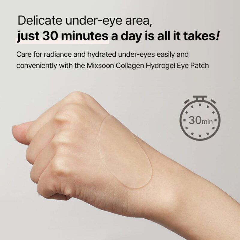 Mixsoon Collagen Hydrogel Eye Patch (1)