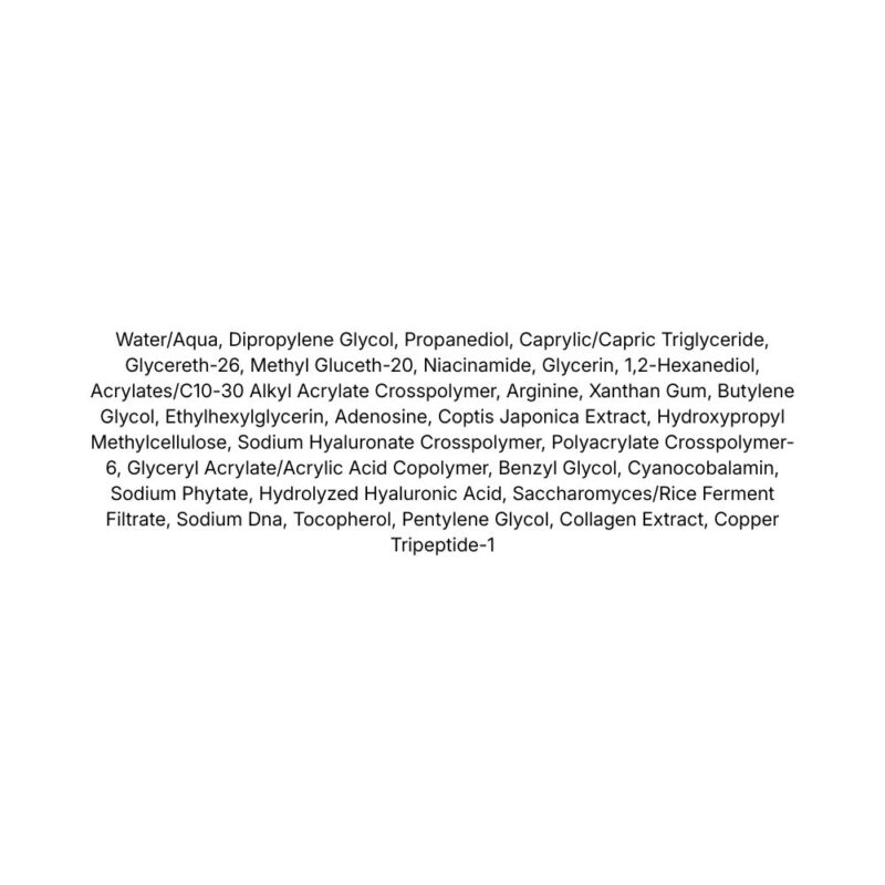 Mixsoon PDRN Collagen Serum lista ingrediente