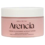Arencia Fresh Cloud Body and Scalp Scrub, Lavender and Pear