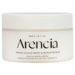 Arencia Fresh Cloud Body and Scalp Scrub, White Tea and Neroli