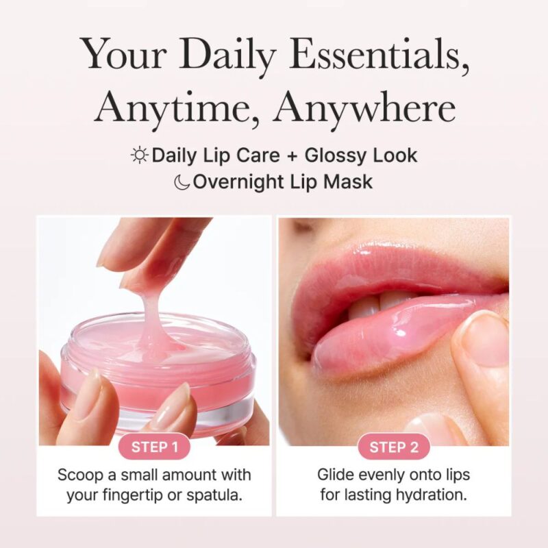 Arencia Honey Glazed Collagen Lip Mask (1)