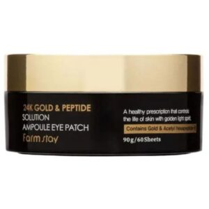 Farmstay 24K Gold Peptide Solution Ampoule Eye Patch