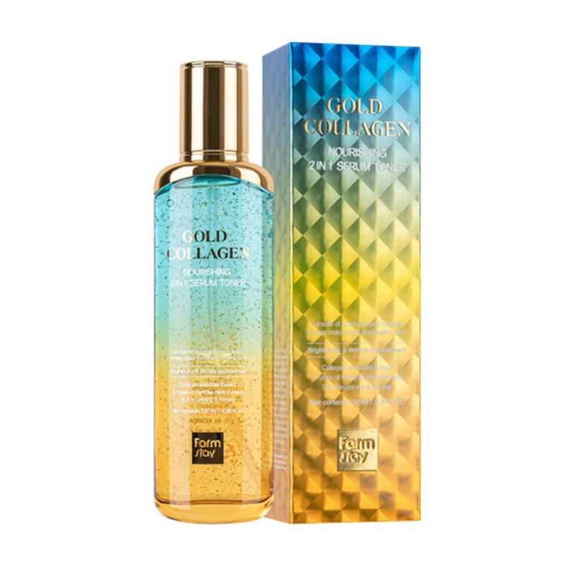 Farmstay Gold Collagen Nourishing 2 In 1 Serum Toner (2)