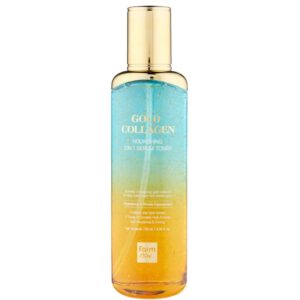 Farmstay Gold Collagen Nourishing 2 In 1 Serum Toner