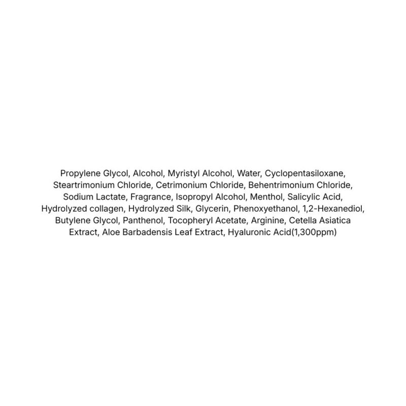 Farmstay Hyaluronic Acid Super Aqua Hair Filler lista ingrediente