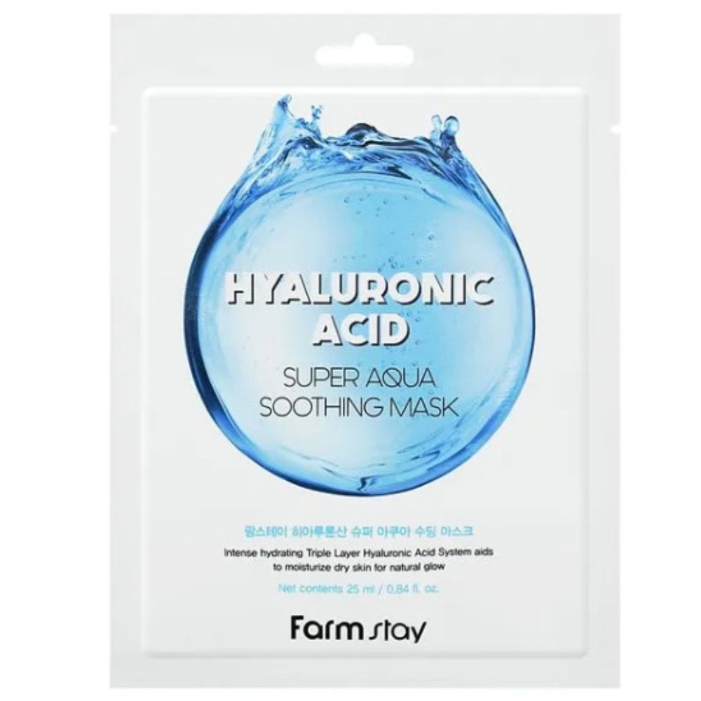 Farmstay Hyaluronic Acid Super Aqua Soothing Mask