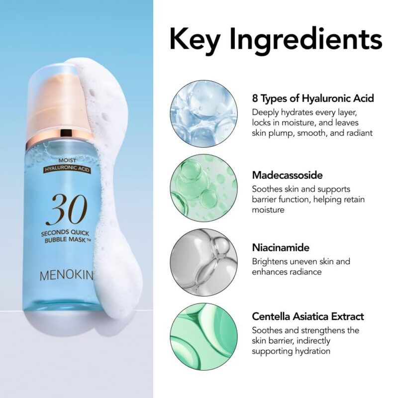 Menokin 30 Seconds Quick Bubble Mask MOIST (1)