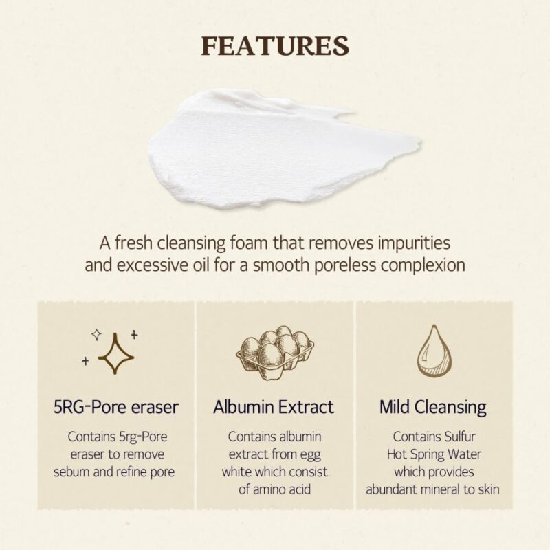Skinfood Egg White Perfect Pore Cleansing Foam (1)